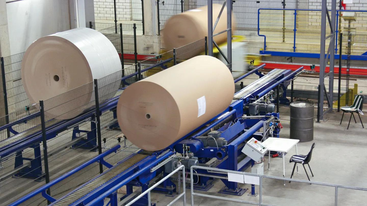 HÖRMANN Intralogistics - Automatic paper roll storage systems